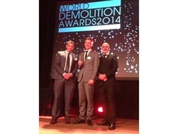 Australian demolition company wins international award for decommissioning project