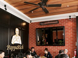 Universal Fans meet design brief at PappaRich restaurants 