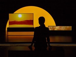 LG TV showcases ‘freedom from walls’ in Milan Design Week installation