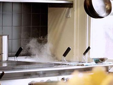 Electrolux Professional seemed like an obvious choice for the commercial kitchen equipment. 