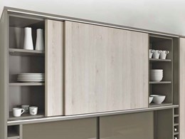 Sliding and folding doors adding a new dimension to ergonomic kitchens
