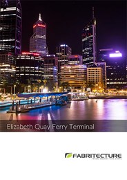 Case study: Elizabeth Quay ferry terminal 