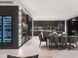 Vintec wine cabinets at contemporary waterfront home – a match made in heaven