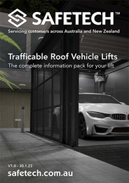 Trafficable roof vehicle lifts: The complete information pack for your lift