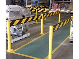 Path Guard industrial safety barriers supplied by Ingal Civil Products