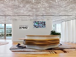 Sculptural design comes to life at new KPMG Parramatta office with Corian®