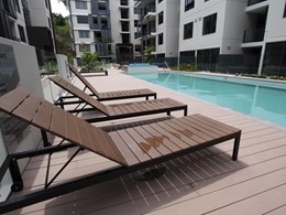 Jade Apartments low maintenance pool deck