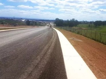 The Gregory Hills Drive extension that links Gregory Hills to Campbelltown.
