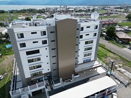 Aodeli supplies replacement cladding for Papua New Guinea’s first facade rectification project
