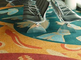 Custom Ontera carpet tiles at Wellington Airport feature local artists’ designs