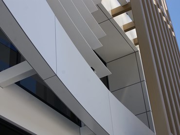 Alumcanbond an ideal replacement and alternative to non-compliant composite panels