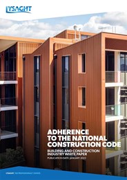 Adherence to the National Construction Code