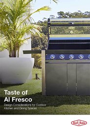 Taste of al fresco: Design considerations for outdoor kitchen and dining spaces 