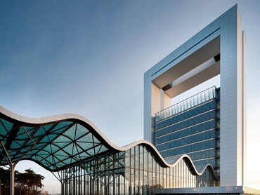 The Innovation Complex featuring white Equitone cladding panels