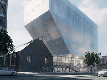 The $38.5-million redevelopment of Geelong Performing Arts Centre has been granted planning approval. Image: Development Victoria

