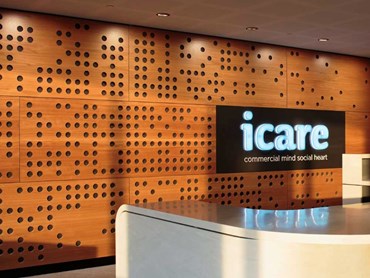The new iCare head office in Kent Street, Sydney