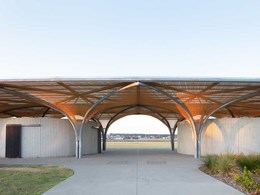 Concrete adds durability and raw aesthetic to Marsden Park Amenities Block