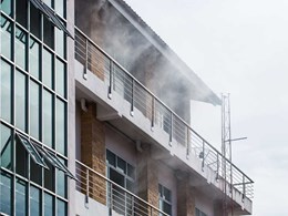 Fireproofing buildings with concrete masonry blocks