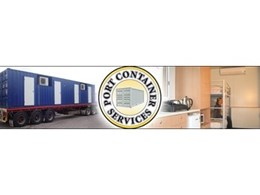 Portable accomodation containers from Port Container Services