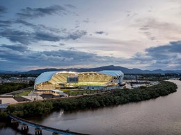 UniCote Coastal brings to life roof design vision at Townsville stadium