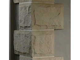 Dry pressed reconstituted sandstone products from Courtyard Architectural Mouldings and Decor