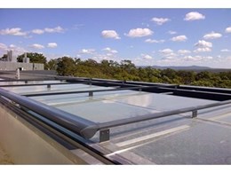 Helioscreen retractable roof systems used in new medical research centre