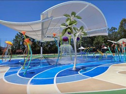 PVC shade structures keep visitors comfortable at Gold Coast theme park