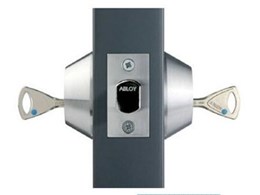 Double cylinder tubular deadbolt locks from ABLOY offer protection against physical attack and picking