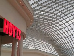 8m smoke curtains protect new Hoyts cinema at Chadstone Shopping Centre