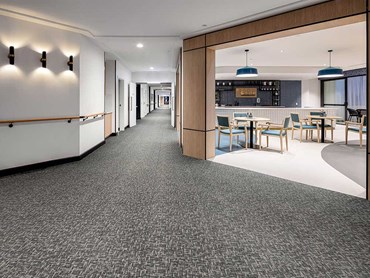 GH Commercial delivered a series of custom woven carpets using their Fast Track program