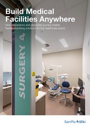 Build medical facilities anywhere: How macerators and greywater pumps enable flexible plumbing solutions for the healthcare sector