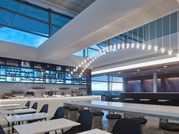 Air New Zealand Lounge at Brisbane airport gets Nullifire steel fire protection