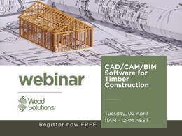 WoodSolutions Webinar | CAD/CAM/BIM Software for Timber Construction