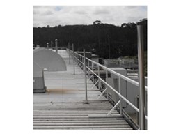 INDUSTROQUIP offer Strongarail roof handrail systems for complete roof safety