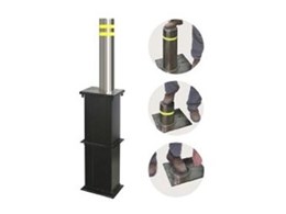 Lift assisted retractable bollards now available from Image Bollards