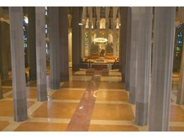 Corkcomfort cork flooring used in La Sagrada Familia Cathedral