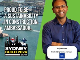 Meet our Sustainability in Construction Ambassador at Sydney Build Expo