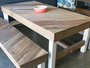 Recycled table
