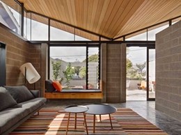 Austral Masonry’s concrete blocks used inside and out at Melbourne home 