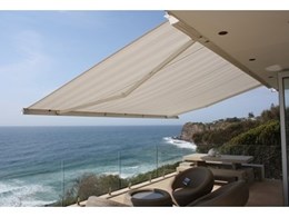 Private residence on Sydney’s northern beaches features Helioshade articulated arm awning