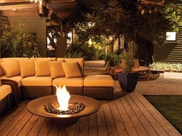 New standalone outdoor fires from EcoSmart Fire for ambience and warmth