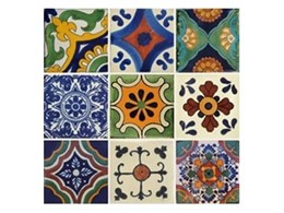 Spanish, Mexican and Moroccan hand painted tiles available from Old World Tiles