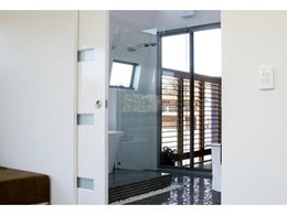 EZ Concept flush door jamb systems used to create clean line, flush finishes