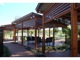 Outside Products designs 10 custom shelters for Gold Coast Holiday Park