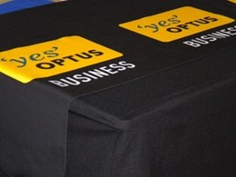 ITK produces custom table runners for Optus conference