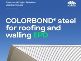 Updated Environment Product Declaration for COLORBOND® steel for roofing and walling EPD