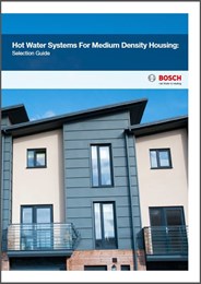 Hot water systems for medium density housing