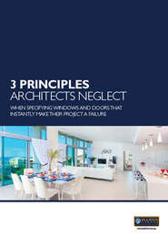 3 principles you must consider before specifying windows and doors