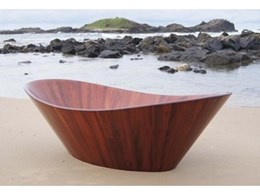 Natural solid wooden bathtubs from Wood & Water