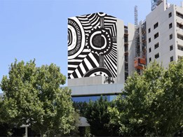 A monumental mural for Fitzroy BTR tower